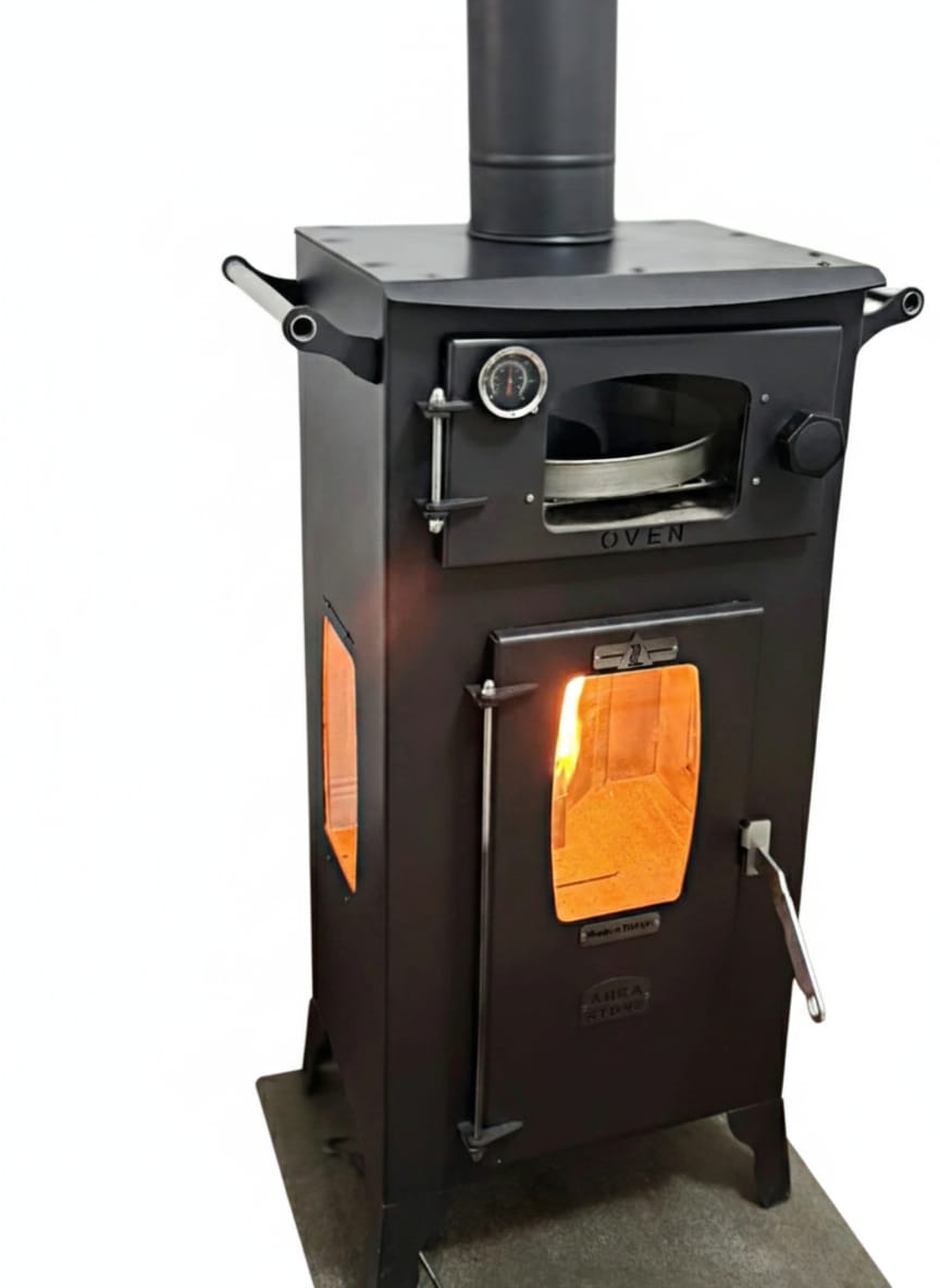 Fırınlı Şömine Pelet Soba